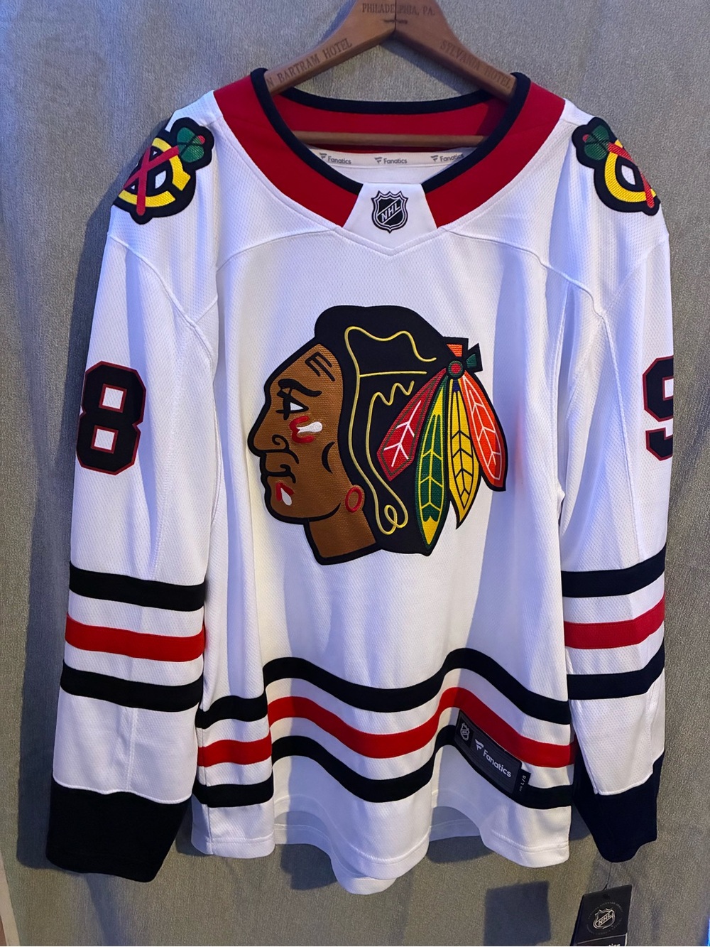 Chicago Blackhawks NHL Bedard #98 Jersey never worn still have tags of $175